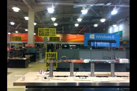 Comet's Tottenham Hale store closed today